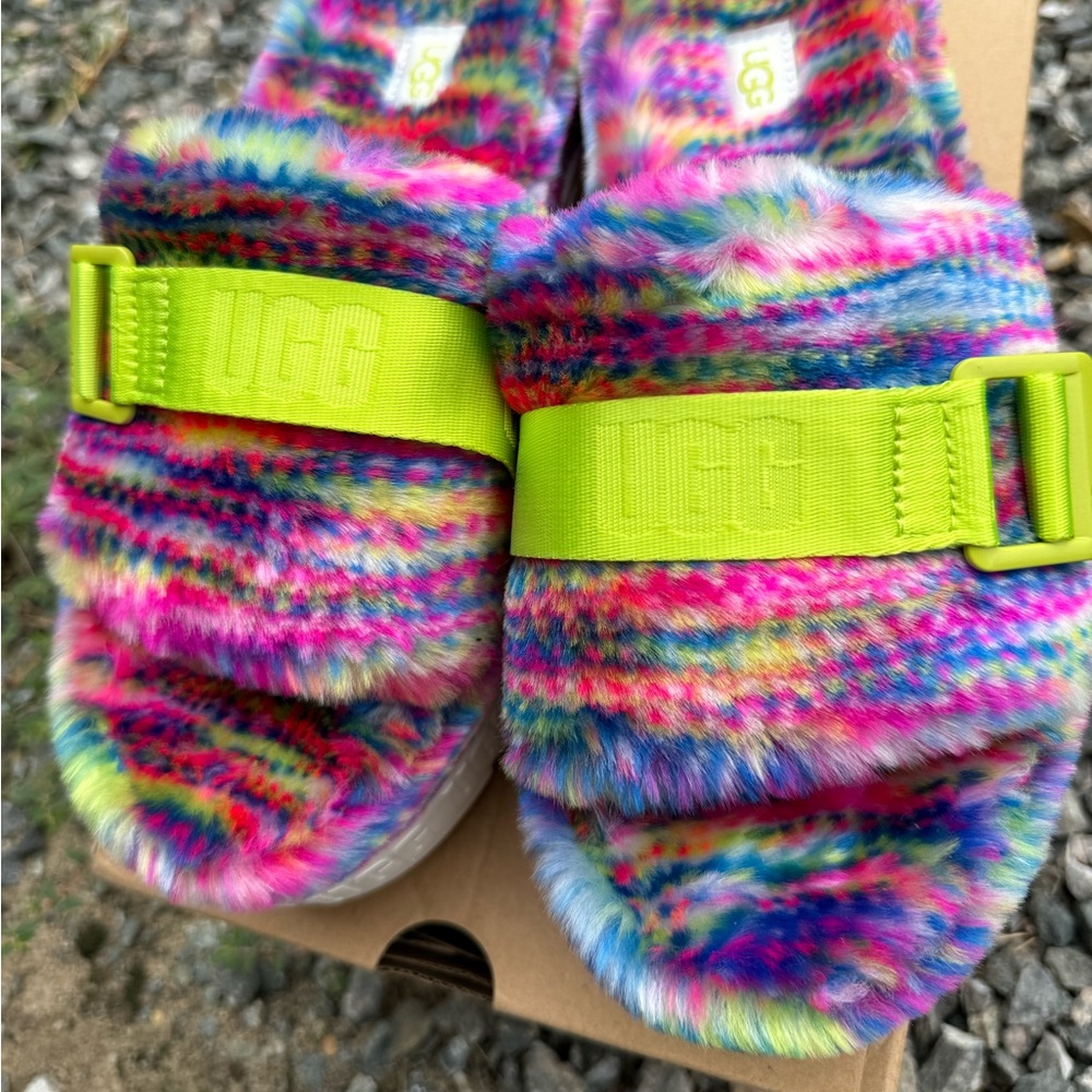 UGG sandal multi-colored. Brand New